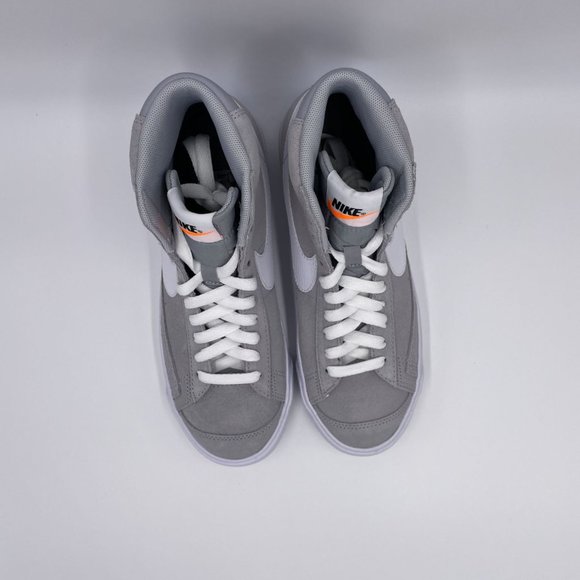 Nike Blazer Mid '77 Suede Grey / White Womens Shoes - Picture 5 of 8
